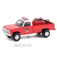 30240-GRL CHEVROLET M1008 4x4 "Fire Department City of New York" (FDNY) with Fire Equipment, Hose and Tank 1986, 1:64